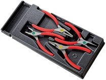 (MOD.PCSN) - 4pc Straight Nose Circlip Pliers Module Set (Facom)