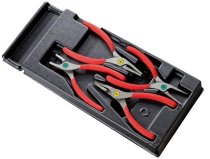 (MOD.PCSN) - 4pc Straight Nose Circlip Pliers Module Set (Facom)