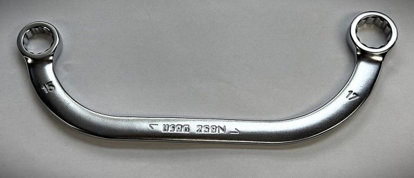 (57.11x13)(258N) -Half Moon Box Wrench-11x13mm (USAG)