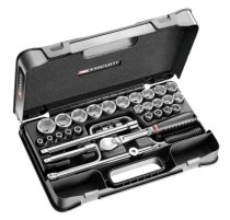 (SL.161-5P6) -1/2" Drive 6pt Metric Set (8-34mm)(w/SL.161)(F)