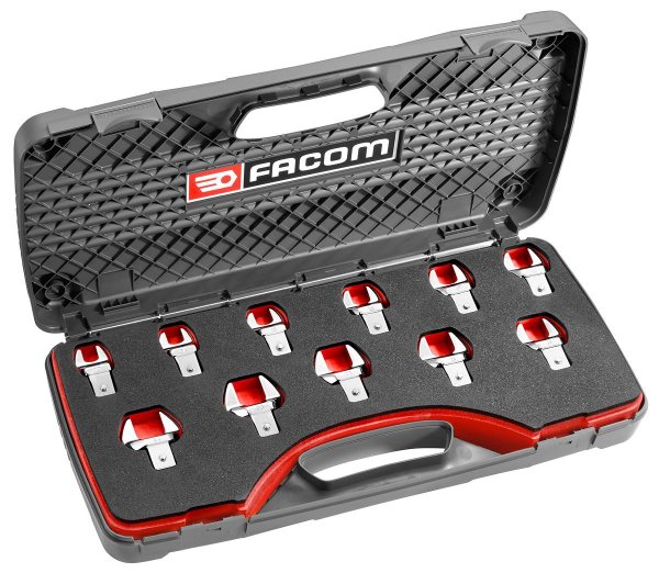 (11.J11)-Torque Wrench 11pc Open End Attachment Set (13mm-24mm) (France) (1 left at this price)