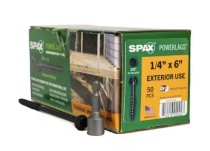 1/4″ x 6″ Lag Screw-Hex Head HCR (50pc) (Close out-3 available)
