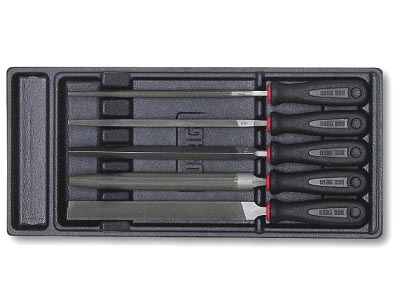(MOD.LIMB)-5pc Module Set of Long Handle Bastard Cut Files (USAG) (Limited supply)