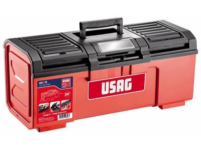 (BP.C16N)-Heavy Duty Plastic Tool & Parts Storage Box-16" (USAG)