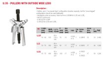 (U.35P) -Outside 2-Leg Puller-Wide (10-55mm)