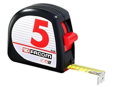 (DELA.55.00EX)-Tape Measure w/Metric & Fractional scale (5m/16')