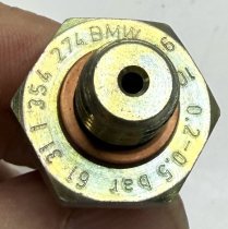 (61311354274)-Oil Pressure Switch (Coarse Thread) - most classic BMW (69-88) (Genuine BMW) (4 available)