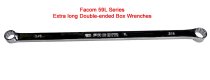 (59L.14x15)-Extra long Flat Double Box Wrench-14x15mm