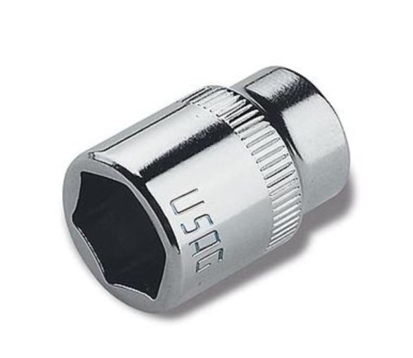 (R.1/8)-1/4" Drive 6pt Fractional Socket-1/8" (USAG)