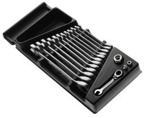(MOD.467BJ13)-13pc Ratcheting Combination Wrench Module Set (Facom)