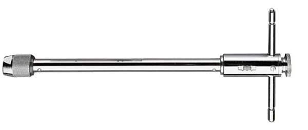 (830A.10L)-Ratcheting Tap Wrench-Long Reach (-M12 taps) (4.6-8mm) (France) (Facom) (3 available at this price)
