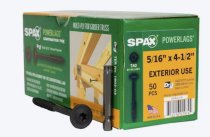 5/16 x 4 1/2″ Washer Head Lags-HCR Coating-Torx (50pc) (Closeout-3 available)