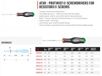 (MODM.ATXR)-7pc Protwist Resistorx Screwdriver Module Set (USAG)