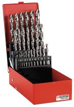 (222A.TJ25)-Metric Drill Bit Set-25pc (1-13mm)(Facom)