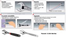 (113A.15C)-Adjustable Wrench-15" (Chrome Finish)