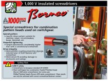 (AB.J2TVE) -Insulated Combi-Tip Screwdriver Set-2pc (1G) (USAG) (limited supply)