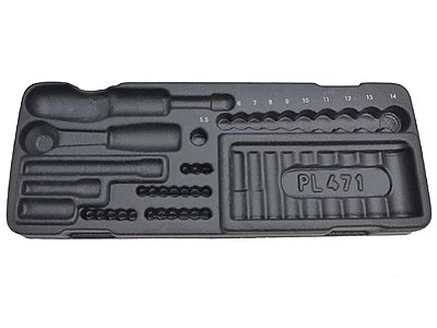 (PL.471)-Plastic Tray-for Facom 1/4" Drive Metric Tools & Bits (limited supply-NO tariff)