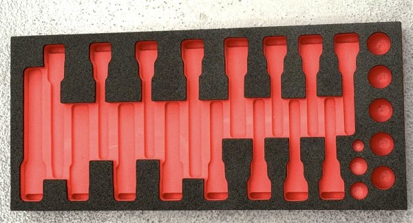 (PM.MODMCHA17IM) - Foam Module Tray for Long Reach Bits & Sockets (1 available at this price)