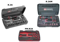 (PM.R2A) - Foam Compact Tool Set Tray for 1/4" Drive Tools (ref-R.2A & R.2AM)