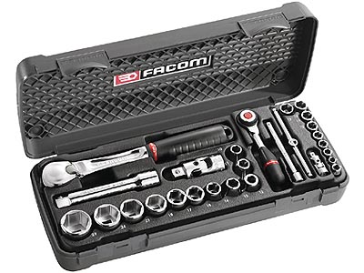(RS.360) -1/4" & 1/2" Mixed Drive Metric Set (5.5-27mm) (1 available)