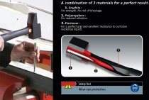 (200C.30) -Engineer's Riveting Hammer with Graphite Handle-16oz