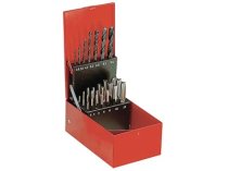 (227.SJ2A)-Tap & Drill Bit Set (w/Cobalt-steel Taps)(28pc)