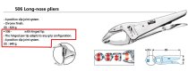 (506.04) -Replacement Jaw for Facom 506 & 516 Lockgrip Pliers