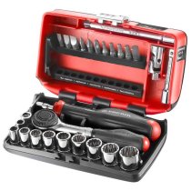 (R.360NANO-U112) -1/4" Drive Compact 12pt Fractional Set w/R.360 Ratchet