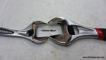 (113AS.6C)-Slim Profile Wide Opening Adjustable Wrench-6" (USAG)