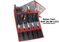 (N.38A-12C)-Nylon Tool Roll-12 Pockets (330x800mm)