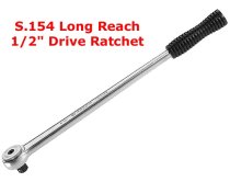 (S.154)-1/2" Drive Long Reach Ratchet-16"
