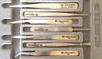 (147.J7) - 7pc Precision Tweezer Set with Case