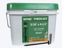 5/16 x 4 1/2″ Washer Head Lags-HCR Coating-Torx (250pc) (Freight) (Closeout-1 available)
