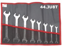 (44.JU8T)-8pc Fractional Open End Wrench Set (1/4>1 1/4″)(Facom)