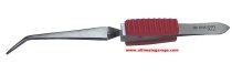 (153.C) -Tweezer-with Reverse Action Self Gripping Serrated Tips