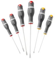 (APST.J6) -Stainless Steel Screwdriver Set-6pc (slotted/phillips