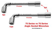 (75.JN10)-Angled Socket Wrench Set-10pc (6x6pt)(8-19mm)