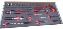 (MODM.RL2U-blem)-1/4" Drive Fractional Tool Set (3/16"-9/16")