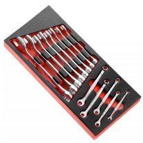 (MODM.440-4)-13pc Fractional Comb Wrench Set (1/4-15/16")(Facom)