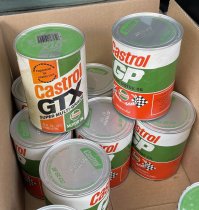 Vintage Castrol GP30 Racing Motor Oil (unopened cans)