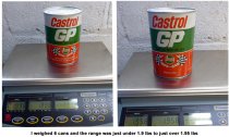 Vintage Castrol GP30 Racing Motor Oil (unopened cans)