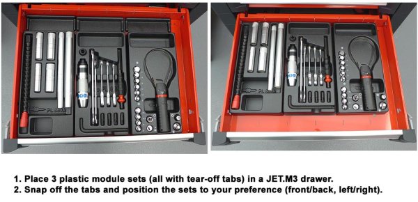(PL.656)-Front Drawer Storage Tray (for Facom XL Cabinets)