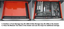 (PL.656)-Front Drawer Storage Tray (for Facom XL Cabinets)