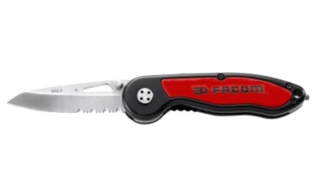 (840.F)-Multi-Purpose Knife with Storage Pouch (Facom) (3 available at this price)