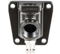Air System Single Outlet Wall Bracket with Drain (1/2"NPT inlet)