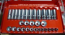 (S.450UP) -1/2" Drive 12pt Fractional Master Set (3/8"-1 1/4")