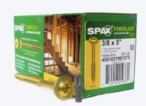 3/8 x 5″ Washer Head Lags (Yellow Zinc)(25pc)(Close out-4 available)