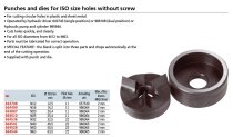 (658689)-Dual-position Hydraulic Driver & ISO Size Hole Punch Se