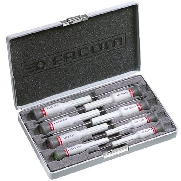 (AEX.J2) -Microtech 8pc Torx Screwdriver Set (T5>T20) (Facom) (1 available at this price)