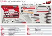 (CM.AG4) -57pc Agricultural Maintenance Tool Set (Frt!)